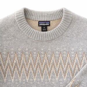 Patagonia Gray and Tan Women’s  Sweater